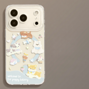 YOUSIDUN |  suitable for Apple 18promax mobile phone case iphone18pro magnetic 17pro with stand max autumn 16p cute 15 transparent all-inclusive anti-fall 131417 set