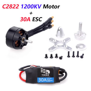 SURPASS HOBBY | Surpass Hobby 2822 2826 2830 2836 3530 3536 3542 3548 Brushless Motor with 30A/40A/50A/80A ESC for RC FPV Fixed-wing Quadcopter