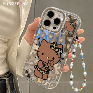 Full Cover Creamy Protective Phone Case for OPPORENO15 Bieye Leopard Print KT Cat Anti-Fall FindX5 A97 Cartoon 10 Internet Famous 72