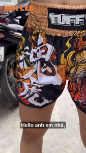 Quần TUFF Muay Thai "Tora Mazuka" QMTUFF - 015 chính hãng Thái Lan