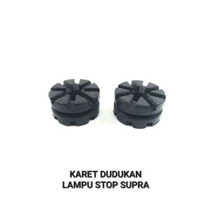 Karet Dudukan / Pangkon Lampu Stop Belakang - SUPRA / KARISMA / SUPRA X 125 (Harga set isi 2)