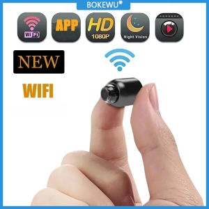 BOKEWU X5 Mini Camera 1080P WiFi Baby Monitor Indoor Safety Security Surveillance Night Vision Camcorder IP Cam Motion Detection