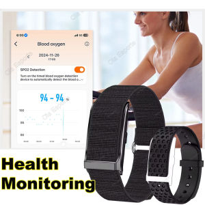 2025 New Smart Bracelet for Men Women Heart Rate Blood Pressure Health Monitor GPS Running Trajectory Waterproof Smart Wristband
