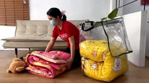 กระเป๋าเก็บผ้านวม เครื่องนอน *ชุดจุใจ*