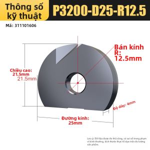 HUHAO | Mũi Phay CNC Chống Rung Đầu Cầu T2139