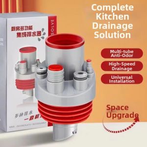 Leakproof Odor Block Kitchen T-joint