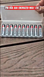 Combo 10 viên pin đũa AAA 1.5V Energizer Max Alkaline E92 chính hãng