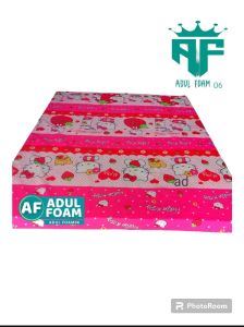 Fromo Kasur Busa berkualitas Super Awet anti kempes Termurah muat 1- 4 orang redy semua motip