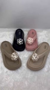 PROMO 11.11 PUNCAK Pimio 535 Sandal Wanita Jepit Bunga Remaja Dewasa Sandal Karet Lentur Ukuran 35-40
