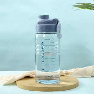 Big Capacity Sport Water Plastic Bottle Cup 1500ML 2600ml Water Bottle Wtih Filter  BPA FREE Drinking Bottles Kettle Waterbottle