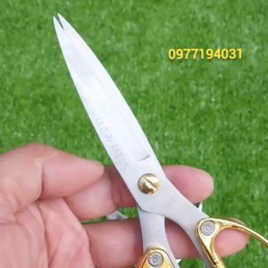 Kéo SK5 Japan kéo mũi nhọn cắt gà thịtcắt vải giấy căt tôn kẽm siêu bén bằng thép trắng không gỉ