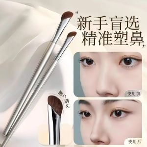 Bàn Chải Trang Điểm Mũi Hình Thoi Nhỏ Bằng Lông Ngựa Cangzhou Bàn Chải Tán Mịn Che Khuyết Điểm Cho Mọi Loại Da