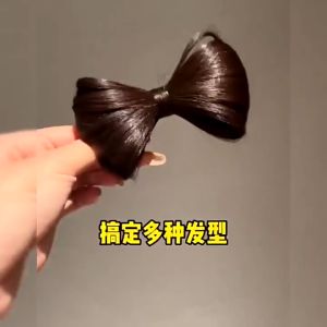 Jepit Rambut Pita Wig: Aksesoris Rambut Palsu Model Korea