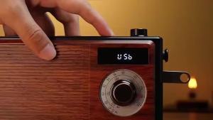 AS26 Wireless Bluetooth Speaker Dual Channel Outdoor Radio with Old-Fashioned Audio Card Insertion And USB Stereo Drive