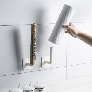 ตะขอแขวนติดผนัง ตัวL กาวที่แขวนของติดผนัง ไม่ต้องเจาะ รับน้ำหนักได้เยอะ