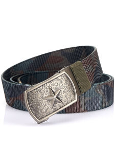 Casual Canvas Woven Nylon Alloy Automatic Buckle Belt: A Comprehensive Guide