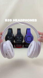B39 Noise Cancelling Wireless Headphone With Mic Foldable Bluetooth Headset Support SD Card Earphone