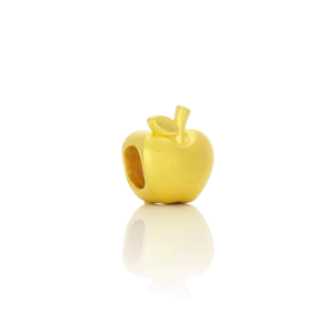 Chow Sang Sang 周生生 Charme Cute Pets 999 Gold Apple Charm 85391C (Bracelet Not Included)