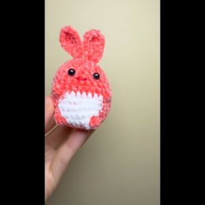 [Có sẵn] Móc khóa len bé thỏ và ếch handmade sợi len nhung siêu đáng yêu móc chìa khóa