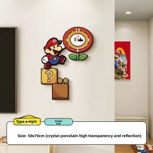 RUIDEDAN | Cute Mario Wall Clock