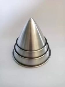 Cetakan tumpeng press tanpa sambungan ukuran 12, 14 dan 16 cm - Cetakan nasi tumpeng