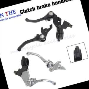Pit Dirt Bikes 22mm Folding Handlebar Clutch Brake Lever For 50cc - 200cc CRF KLX TTR Apollo 125 ATV Dirt Pit Bike Motocross