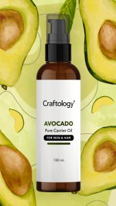 Craftology Essentials Premium Avocado Oil (100 mL)
