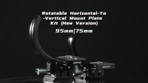 Ulanzi CA03 95mm / CA05 75mm Horizontal To Vertical Adapter Ring Lens Mount for Sony Canon Tamron Zeiss Nikon Camera
