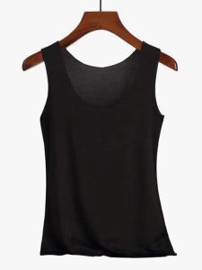 Áo Sơ Mi Không Tay Thời Trang Cho Nữ Không Để Lại Dấu Vết Chất Liệu Khác 100% Mùa Thu 2023 Phong Cách Đường Phố Áo Vest