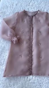 Oneset Jemma Organza Terbaru Setelan Kondangan BROKAT Rok Lilit Bahan Maxmara Kekinian Wanita MUSLIM