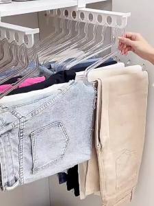 Extendable Foldable Hanging Rail Space Saving