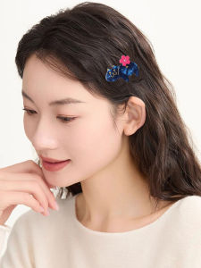 Cute Cartoon Cat Hair Clips Small Duckbill Womens Hair Accessories Side Bangs Hairpins Fashionable Korean Style Hair Decorations