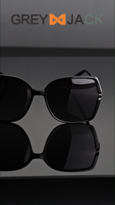 Grey Jack Kacamata Sunglasses Photocromic Polarized Anti UV Anti Silau Kotak TR90+Alloy Ringan Wanita 3068