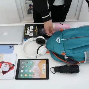 ส่งไทย กระเป๋าเป้สะพายหลัง มัลติฟังก์ชั่น สำหรับเดินป่าและตั้งแคมป์ ทำจากผ้าไนลอนกันน้ำ พับเก็บได้ ใช้ในกิจกรรมกลางแจ้ง