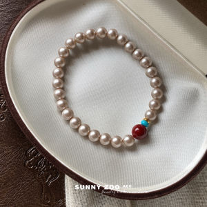 Elegant Chinese Style Pale Enhancing Layering Bracelet
