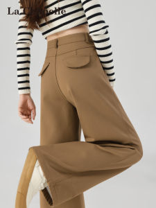 La Chapelle | Retro Loose High Waist Warm Jeans