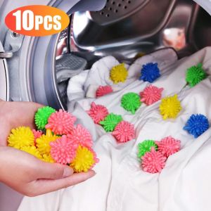 Polocat 1/5/10pcs Laundry Balls Reusable Home Washing Machine Clothes Softener Starfish Shaped Remove Dirt Clean PVC Solid Laundry Balls