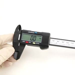 1PC Plastic Digital Vernier Caliper Digital Display Caliper Mini Text Play Caliper Student Vernier Ruler 0-150mm Measuring Tool