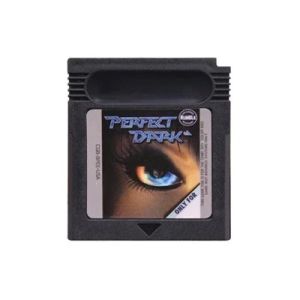 Bandai | Perfect Dark GBC Game Cartridge Perfect Dark 9 Colors Shells with Battery Video Game Console Card Rewritable/USA Version