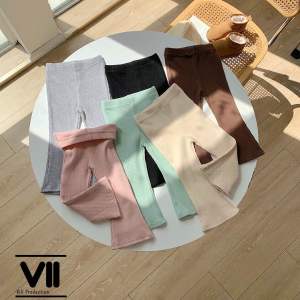 Paket 3pcs Celana Legging Anak CURBRAY 1-10 Tahun Bahan Katun Rib Spandek Premium /Bawahan anak cewe / legging cutbray /100% katun/Kembang Bunga Mekar Celana Panjang Anak