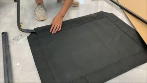 เตียงสัตว์เลี้ยง เตียงสุนัข ที่นอนสุนัข แบบยกสูง ผ้าตาข่ายเสริม ที่นอนหมา เตียงระบายอากาศ อุปกรณ์สัตว์เลี้ยง เตียงแมว Elevated Dog Bed