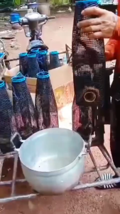 ตุ้มดักปลาไหลงานไม้ 5 ลูก 200บาท