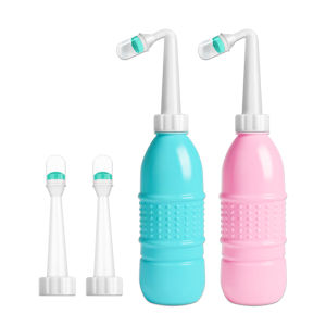 Suolaer 500ML Portable Bidet Travel Hand Held Spray Personal Cleaner Hygiene Bottle with Storage Bag