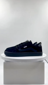 รองเท้าผ้าใบVans กัมมะยี่ รองเท้าผ้าใบสีดำล้วน รองเท้ากีฬา รองเท้าทำงาน สินค้าขายดี