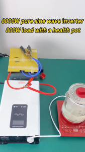 pure sine wave inverter 5000W/8000W/10000W original inverter car inverter solar inverter DC12V to AC 220V sine wave voltage converter