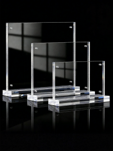 YANJINGHOU | Magnetic Table Display Sign Stand Desktop Sign