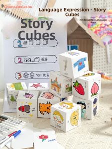 Educational Storytelling Dice Toys for Children