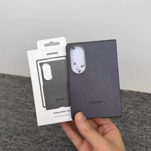 Samsung | Luxury Premium Leather Phone Case For Samsung Galaxy Z Fold8 5G Full Shockproof Back Shell Z Fold 8 Wide Cover With Box
