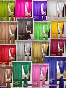 glamour curtain kurtina pngbintana 6ft elegant plain geena dark or light color fabric cloth/ door size curtain 7ft plain/ any window room curtain