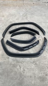 Fender Flares Wheel Arch Extensions Kit For Toyota Land Cruiser 300 Series LC300 2021-2026 Off Road Car Accessories Mudguard Mudflap Wheel Eyebrow Body Modification Parts